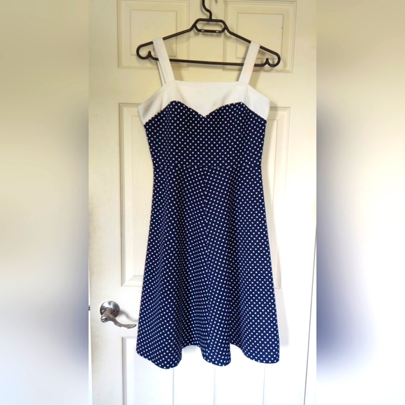 Vintage Polka Dot Dress - Picture 1 of 3